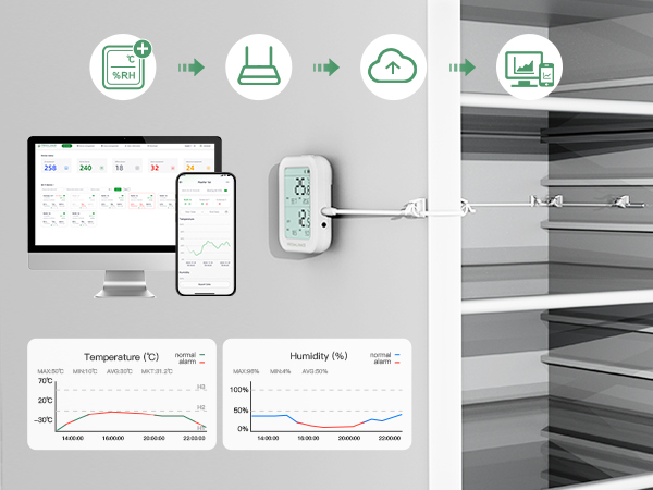 Coldroom and Other Small Area Storage Real Time Temperature Monitoring